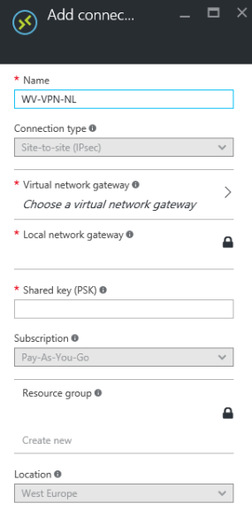 Add VPN Connection