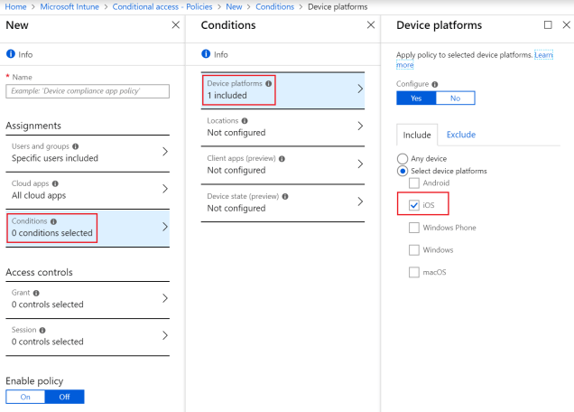 Conditional Access Intune Protect your data with Microsoft Intune – Part II – Everything Cloud