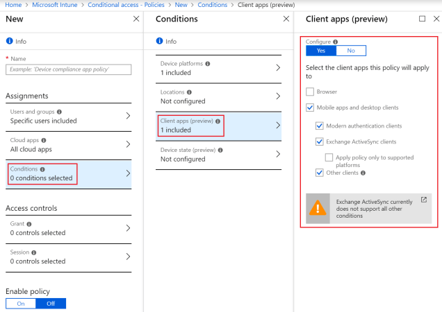 Conditional Access Intune Protect your data with Microsoft Intune – Part II – Everything Cloud