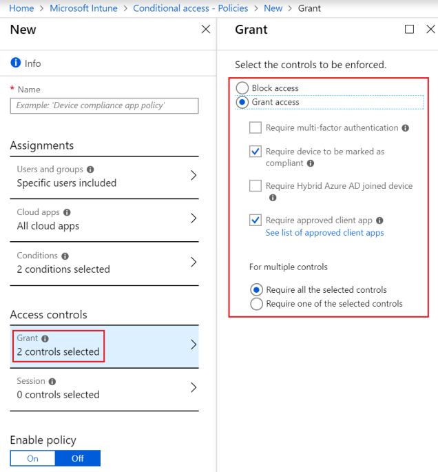 Conditional Access Intune Protect your data with Microsoft Intune – Part II – Everything Cloud